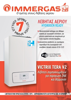 ΕΠΙΤΟΙΧΟΣ ΛΕΒΗΤΑΣ ΑΕΡΙΟΥ ΣΥΜΠΥΚΝΩΣΗΣ IMMERGAS VICTRIX TERA V2 28 + ΚΙΤ ΚΑΜΙΝΑΔΑΣ